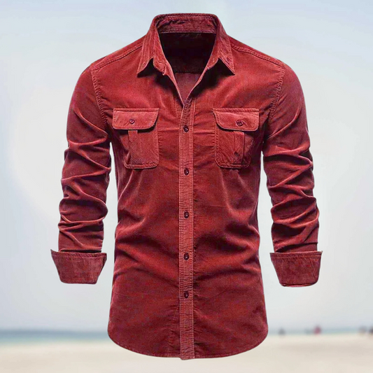 Earth Tone Cord Shirt