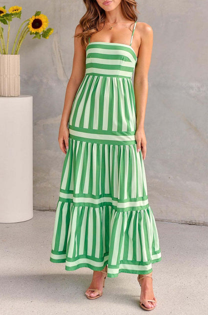 Maxi Dress with Ruffles