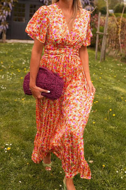 Ruth | Long Dress with V-Neck