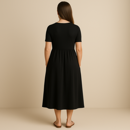 Mira Short-Sleeve Dress
