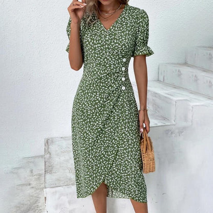 Floragrün Midi Dress