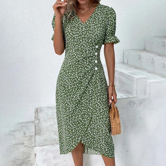 Floragrün Midi Dress