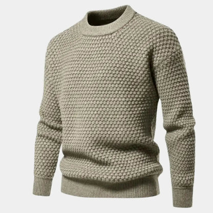 Textured Old Money Pullover