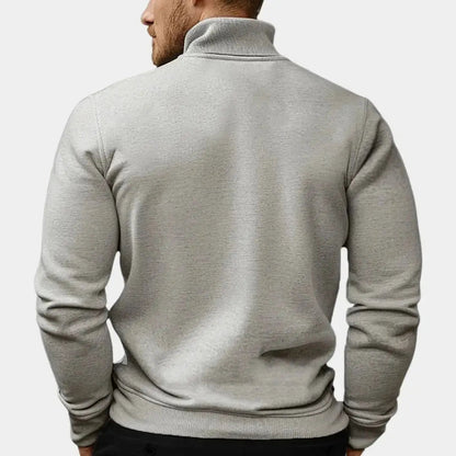 Half-Zip Knit Sweater