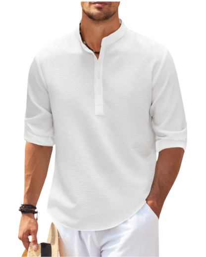 Taglight Men's Long Sleeve Polo Shirt