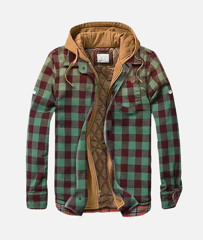 Alain – Patchwork Checkered Jacket