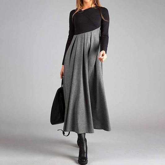 Paola | Maxi Dress with Long Sleeves
