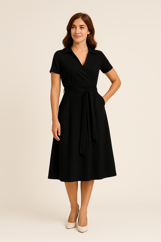 SOHO | Women's Off-Shoulder A-Line Dress for Special Occasions Light & Airy