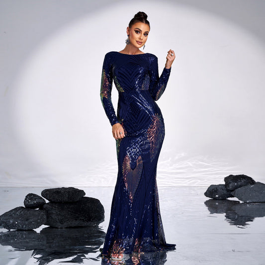 The Shimmering Dress That Brightens Your Evenings