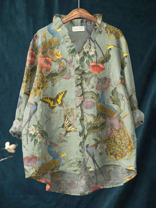 Scarlett™ - Linen Blouse