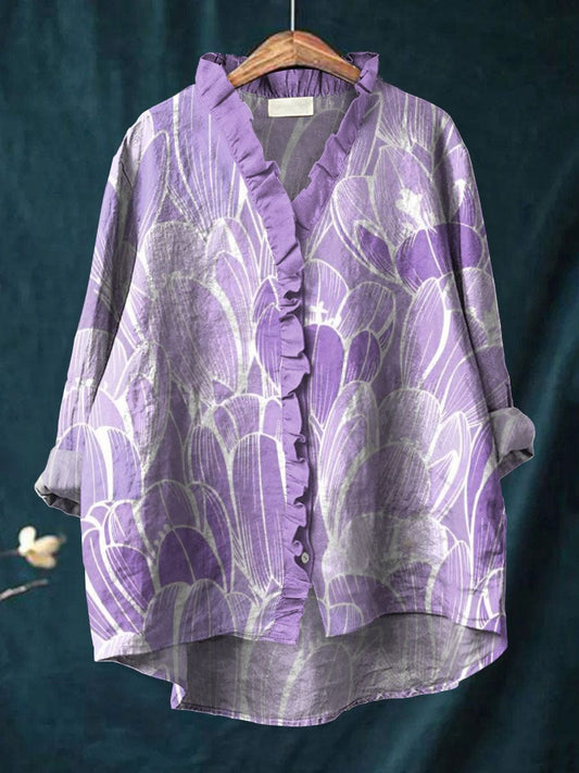 Lara™ - Linen Blouse