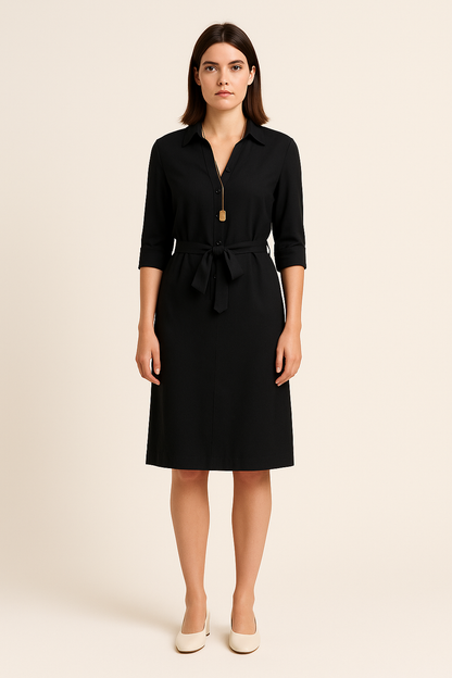 SOHO | Festive Women's Shirt Dress with Button Placket