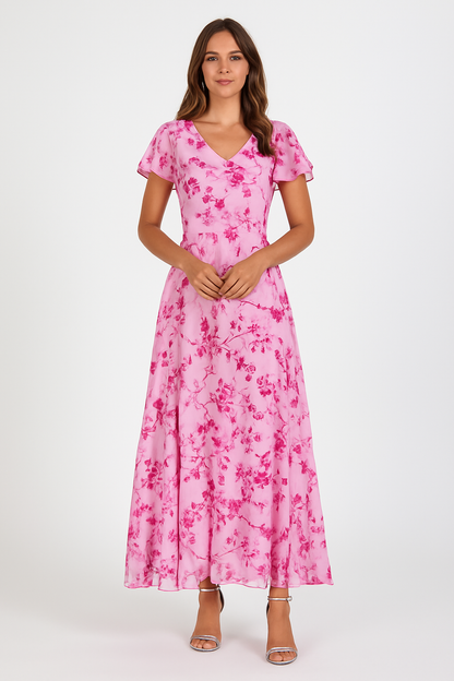 SOHO | Breathable Women's Midi Dress Elegant for Summer