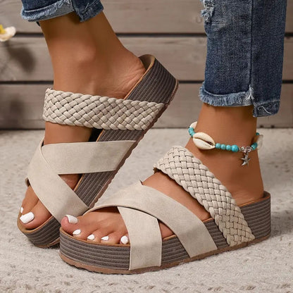 Abigail™ – Orthopedic Leather Strap Summer Sandals