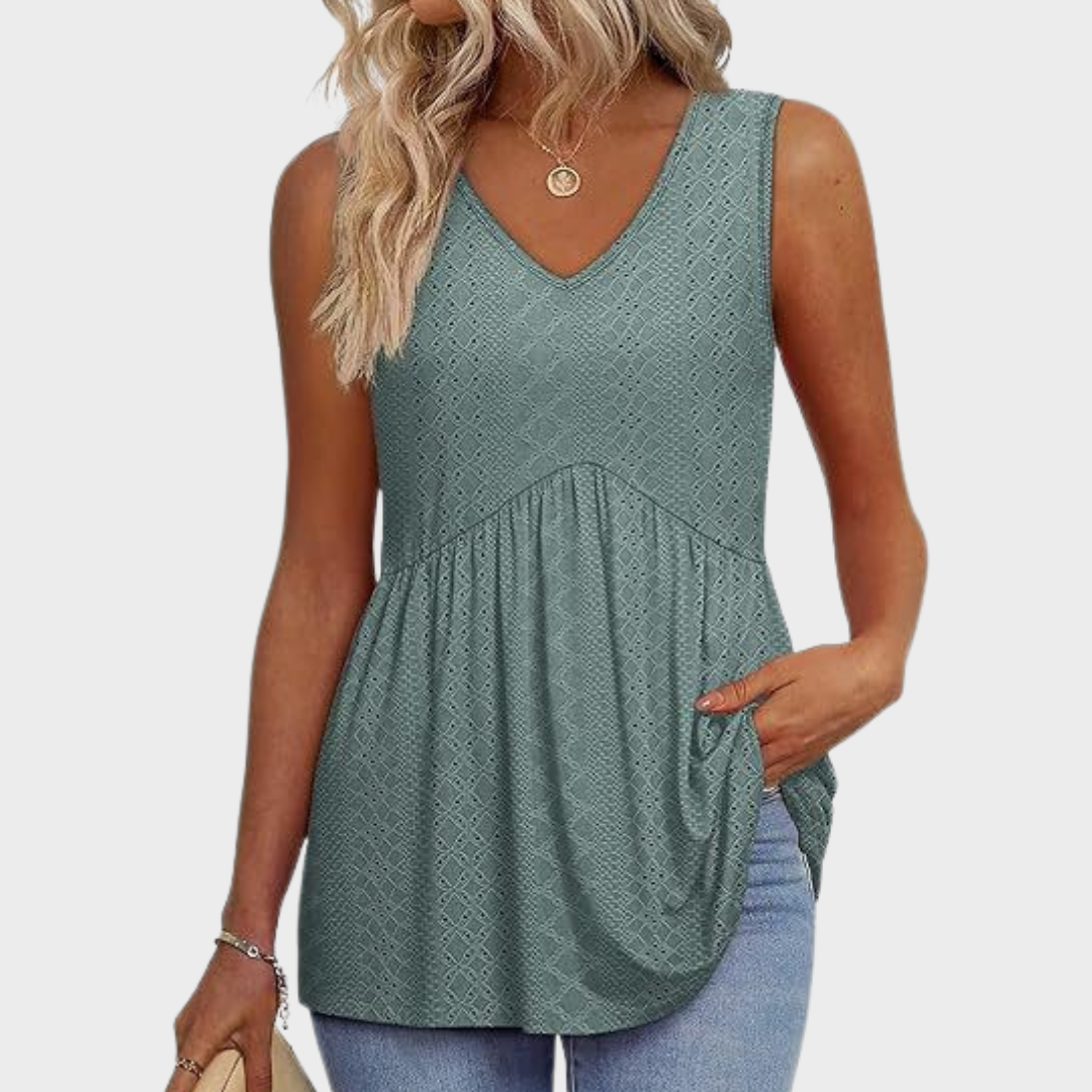 Elenor Elegant Casual Everyday Top