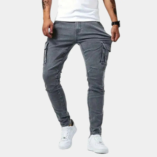Denim Jeans Cargo Pants