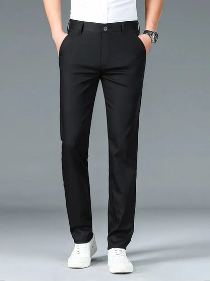 Sustainable Straight Pants Made from Bamboo Fabric