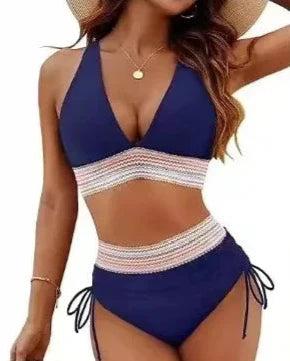 Klara | High-Waisted Bikini with Adjustable Straps