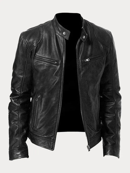 Sublim™ | Stylish Casual Leather Jacket