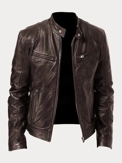 Sublim™ | Stylish Casual Leather Jacket