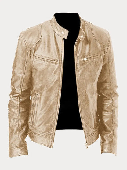 Sublim™ | Stylish Casual Leather Jacket