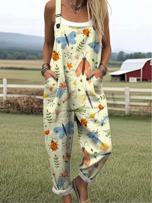 Willa | Garden Wings Overalls