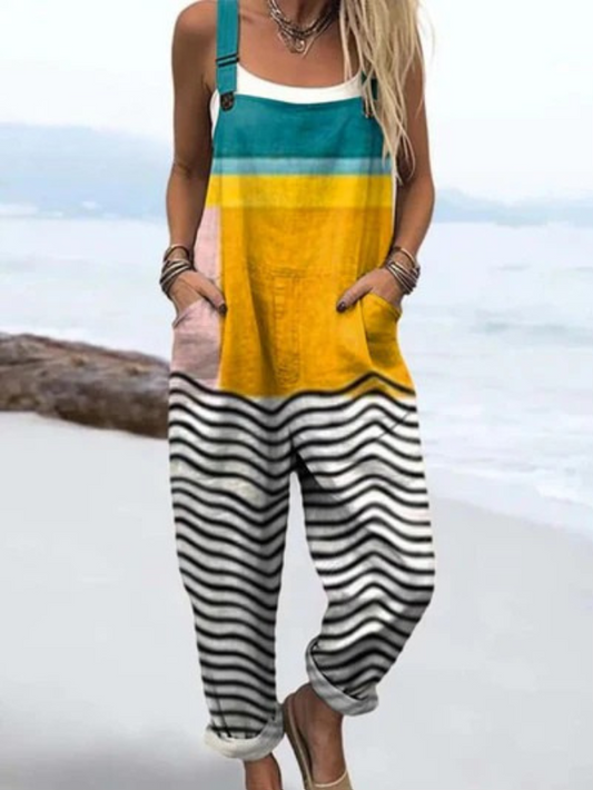Ilse | Striped Jumpsuit