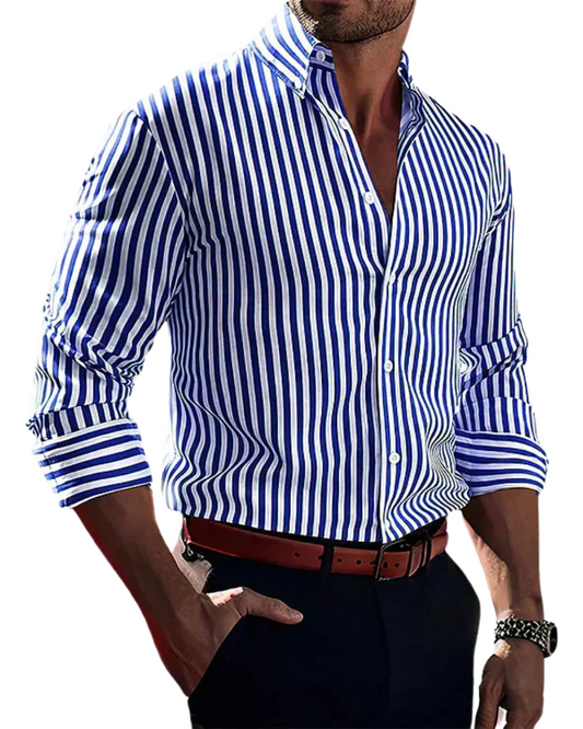 Lenoir™ | Elegancka koszula w paski