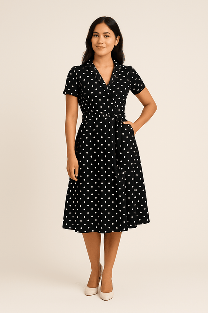 SOHO | Women's Off-Shoulder A-Line Dress for Special Occasions Light & Airy