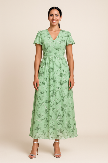 SOHO | Breathable Women's Midi Dress Elegant for Summer