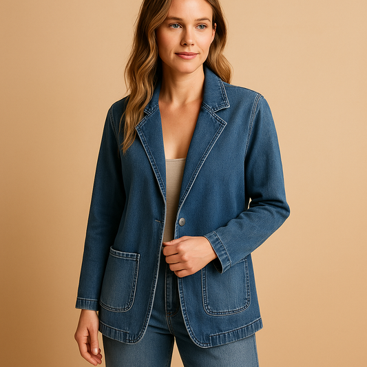 Rive™ | Women's Fitted Denim Blazer