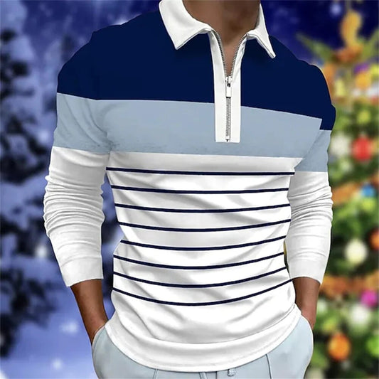 Formfeel Men's Long Sleeve Polo Shirt