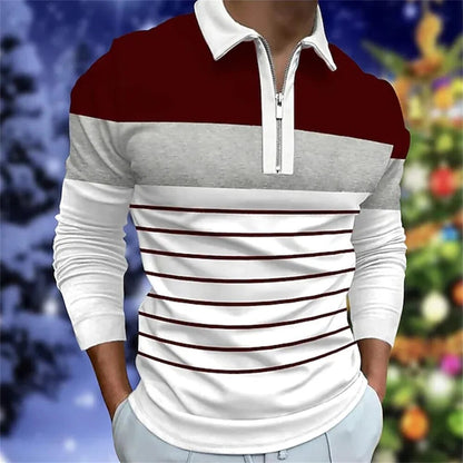 Formfeel Men's Long Sleeve Polo Shirt