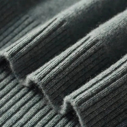 Turtleneck Sweater Made of 100% Merino Wool