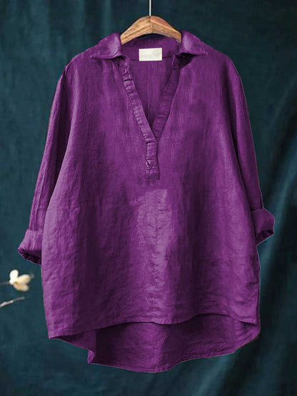 Andrea™ - Linen Blouse