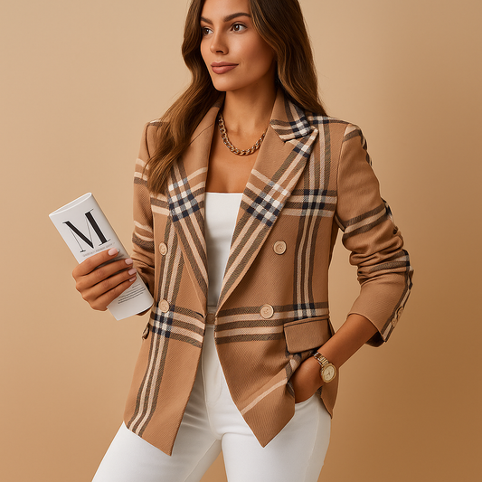Rive™ | Fitted Blazer with Elegant Details for Women
