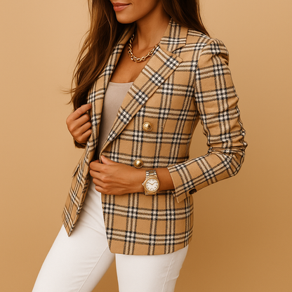Rive™ | Fitted Blazer with Elegant Details for Women