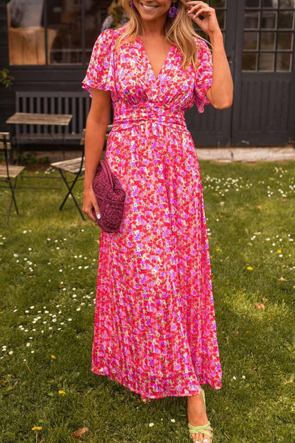 Ruth | Long Dress with V-Neck