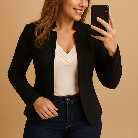 Rive™ | Lightweight Blazer for Women with Lapel Collar