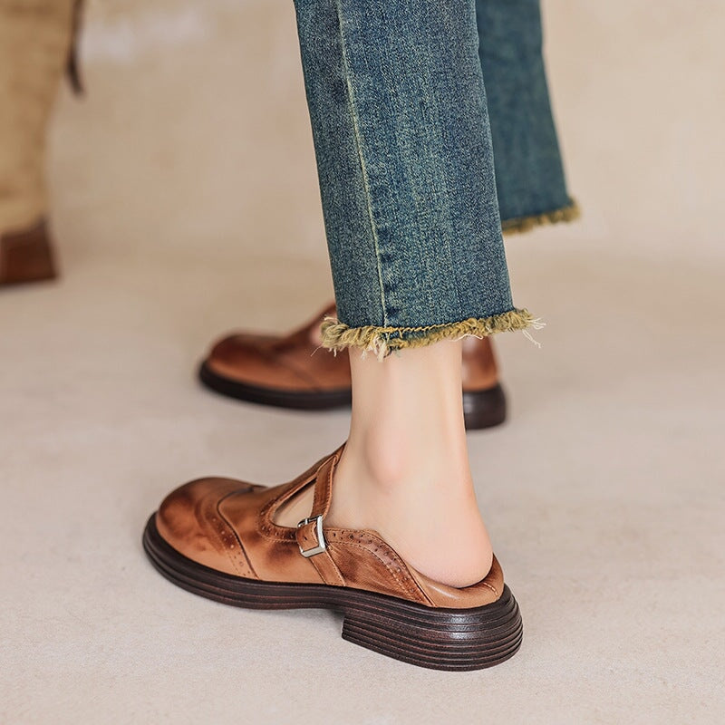 VELDA | ELEGANT MARY JANES MADE OF LEATHER